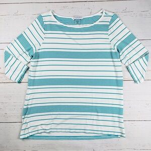 Peter Nygard Striped Top XL Petite